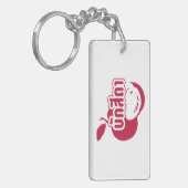 Bak Sida ☆ Farang 書 in Thai Isaan Dialect ☆ キーホルダー (正面左)