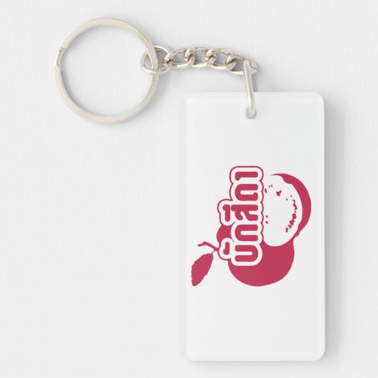 Bak Sida ☆ Farang 書 in Thai Isaan Dialect ☆ キーホルダー (正面)