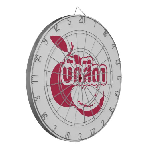 Bak Sida ☆ Farang 書 in Thai Isaan Dialect ☆ ダーツボード (正面左)