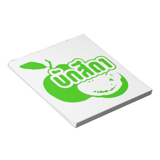 Bak Sida ☆ Farang 書 in Thai Isaan Dialect ☆ ノートパッド (アングル)