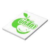 Bak Sida ☆ Farang 書 in Thai Isaan Dialect ☆ ノートパッド (回転)