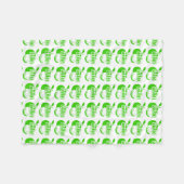 Bak Sida ☆ Farang 書 in Thai Isaan Dialect ☆ フリースブランケット (正面(横))