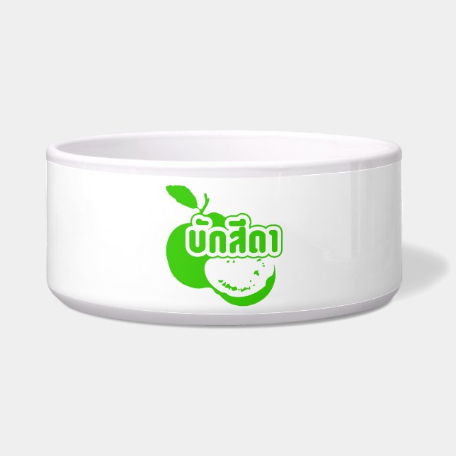 Bak Sida ☆ Farang 書 in Thai Isaan Dialect ☆ ボウル (正面)