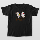 Bakaかわいい日本の言葉オタクマンガ恋人フー Tシャツ (レイダウン)