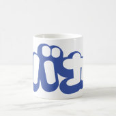 BAKA バカ ～カタカナ日本の文字の愚か者 コーヒーマグカップ (中央)