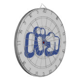 BAKA バカ ～カタカナ日本の文字の愚か者 ダーツボード (正面左)