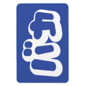 BAKA バカ ～カタカナ日本の文字の愚か者 マグネット (縦)