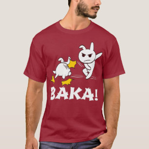 Baka Animeおもしろいマンガゲームのコスプレ Tシャツ