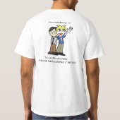 Baka Desnayのワイシャツ(版#2) Tシャツ (裏面)