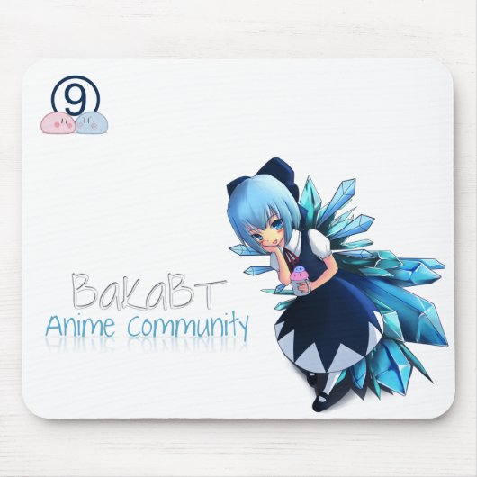 BakaBTのマウスパッド マウスパッド (正面)