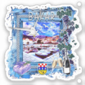 Bakar シール (正面)