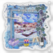 Bakar シール (正面)