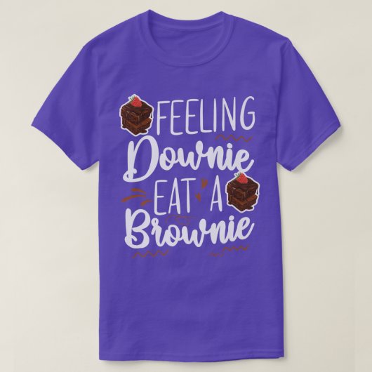 Bake Baking Brownie Pun  Tシャツ (デザイン正面)