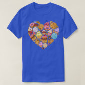 Bake Baking Cupcake Donut Cake Pie Cookie Heart Tシャツ (デザイン正面)