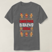 Bake Baking Gingerbread Man Christmas Cookie Tシャツ (デザイン正面)