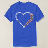 Bake Baking Heart Cookie Donut Cupcake Tシャツ (デザイン正面)