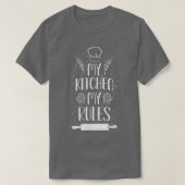 Bake Baking Rolling Pin 55 Tシャツ (デザイン正面)