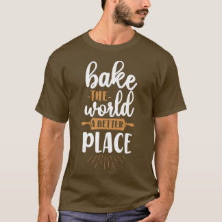 Bake Baking Rolling Pin  Tシャツ