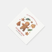 Bake Cookie Swapについてだ スタンダードカクテルナプキン (角)