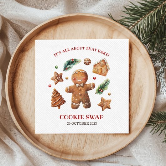 Bake Cookie Swapについてだ スタンダードカクテルナプキン