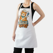 Bake Happy Cat Chef Kitchen Apron エプロン (インサイチュ)