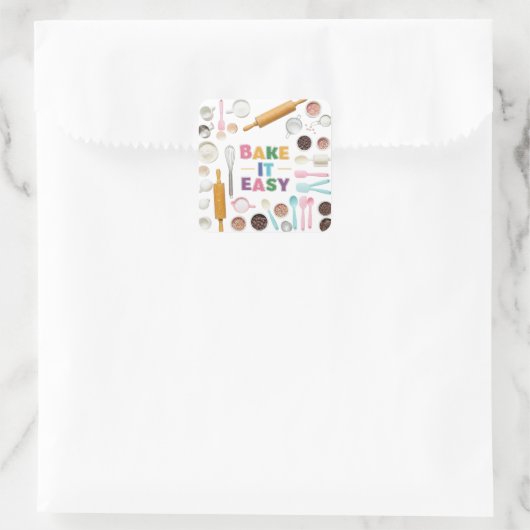 Bake It簡単 スクエアシール (バッグ)