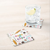 Bake It簡単 スクエアペーパーコースター (インサイチュ)