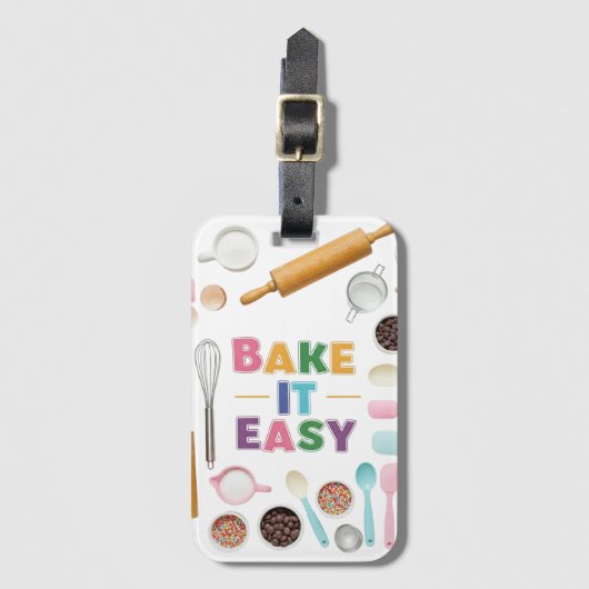 Bake It簡単 ラゲッジタグ (正面縦)