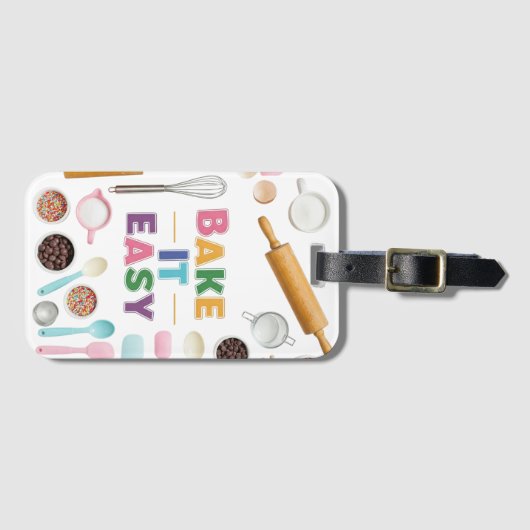 Bake It簡単 ラゲッジタグ (正面横)