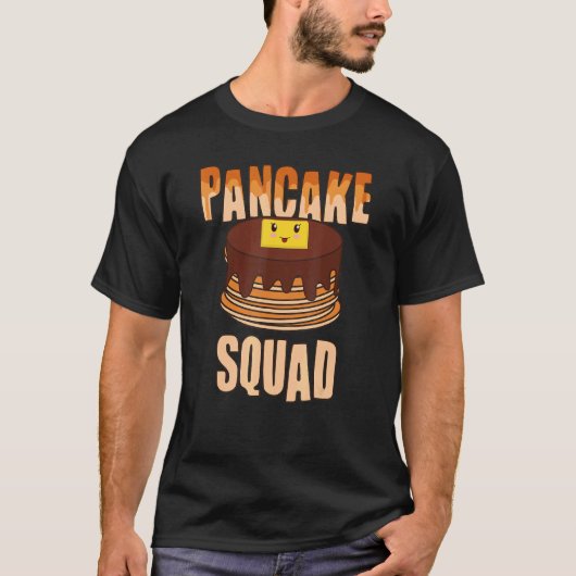 Bake pancake squad Pancakes 1 Tシャツ (正面)