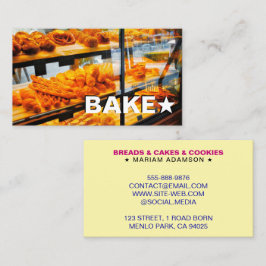 Bake Sale, Cake Stall, Baguette Bakery | Bread 名刺