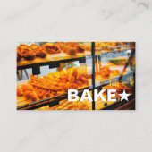 Bake Sale, Cake Stall, Baguette Bakery | Bread 名刺 (正面)