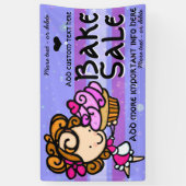\Bake Sale.Fundraising PromotionCustom広告 横断幕 (縦)