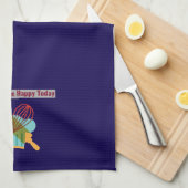 Bake Someone Happy Kitchen Towel キッチンタオル (四つ折り)