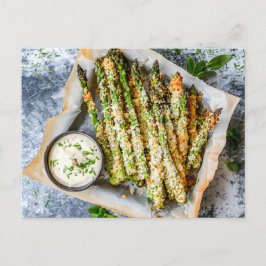 Baked Asparagus with Parmesan Crust シーズンポストカード