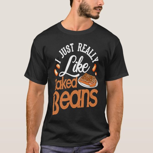 Baked Beans Canned Beans Tシャツ (正面)