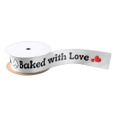 Baked with Love Printed Satin Ribbon Roll サテンリボン (リール)