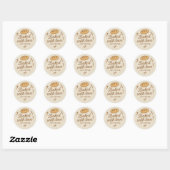 Baked With Love Sticker Label ラウンドシール (シート)