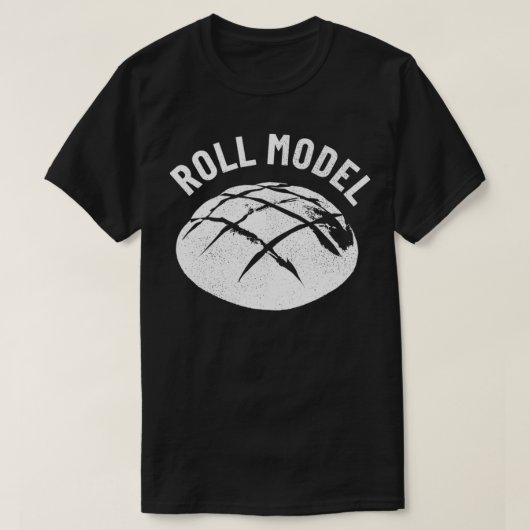 Baker Baking Bread Roll Model Baker Bread Tシャツ (デザイン正面)
