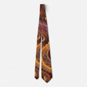 Baker Brown - Ornate Tie ネクタイ (裏面)