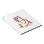 Baker Dough Unicorn (1) ノートパッド (アングル)