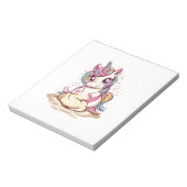 Baker Dough Unicorn (1) ノートパッド (回転)