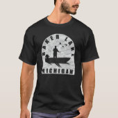 Baker Lake Fishing Michigan Tシャツ (正面)