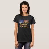 Baker Last Name Shirt Team Baker Lifetime Member Tシャツ (正面フル)