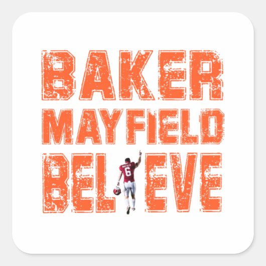 Baker Mayfield Essential Cool T-shirt  Essential スクエアシール (正面)