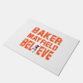 Baker Mayfield Essential Cool T-shirt  Essential ドアマット (アングル)
