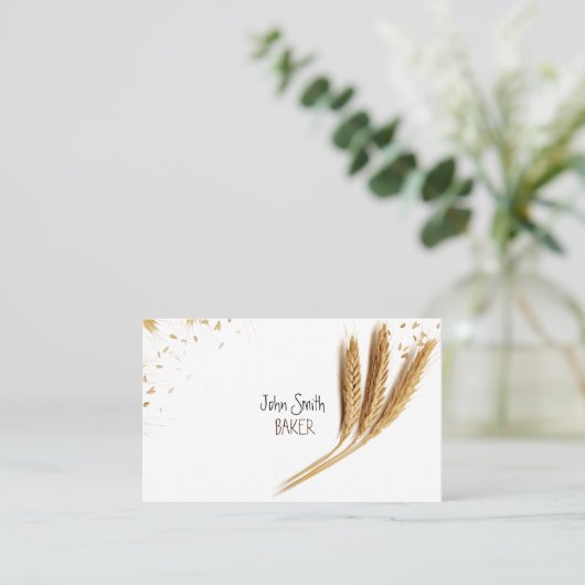 Baker (panadero) tarjeta visita 名刺 (スタンド正面)