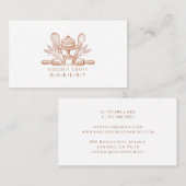 Baker Pastry Chef Baking Tools 名刺 (正面/裏面)