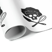 Baker's Skull with Toque ラッピングペーパー (ロールコーナー)