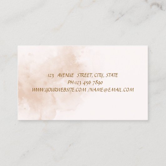 Bakery 名刺 (裏面)